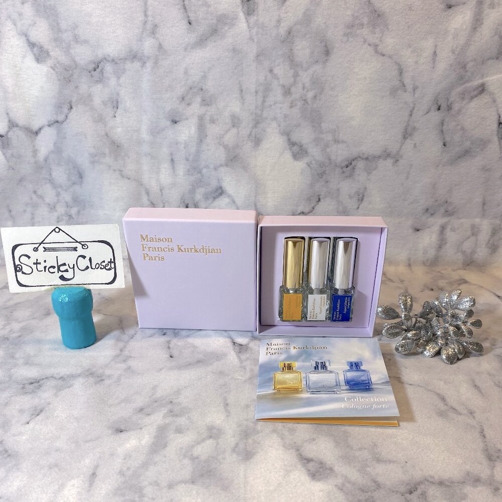 MFK Set-Aqua Vitae,Aqua Universalis,Aqua Celestia EDP-5ml,0.17oz-3pc-BOXED-NEW